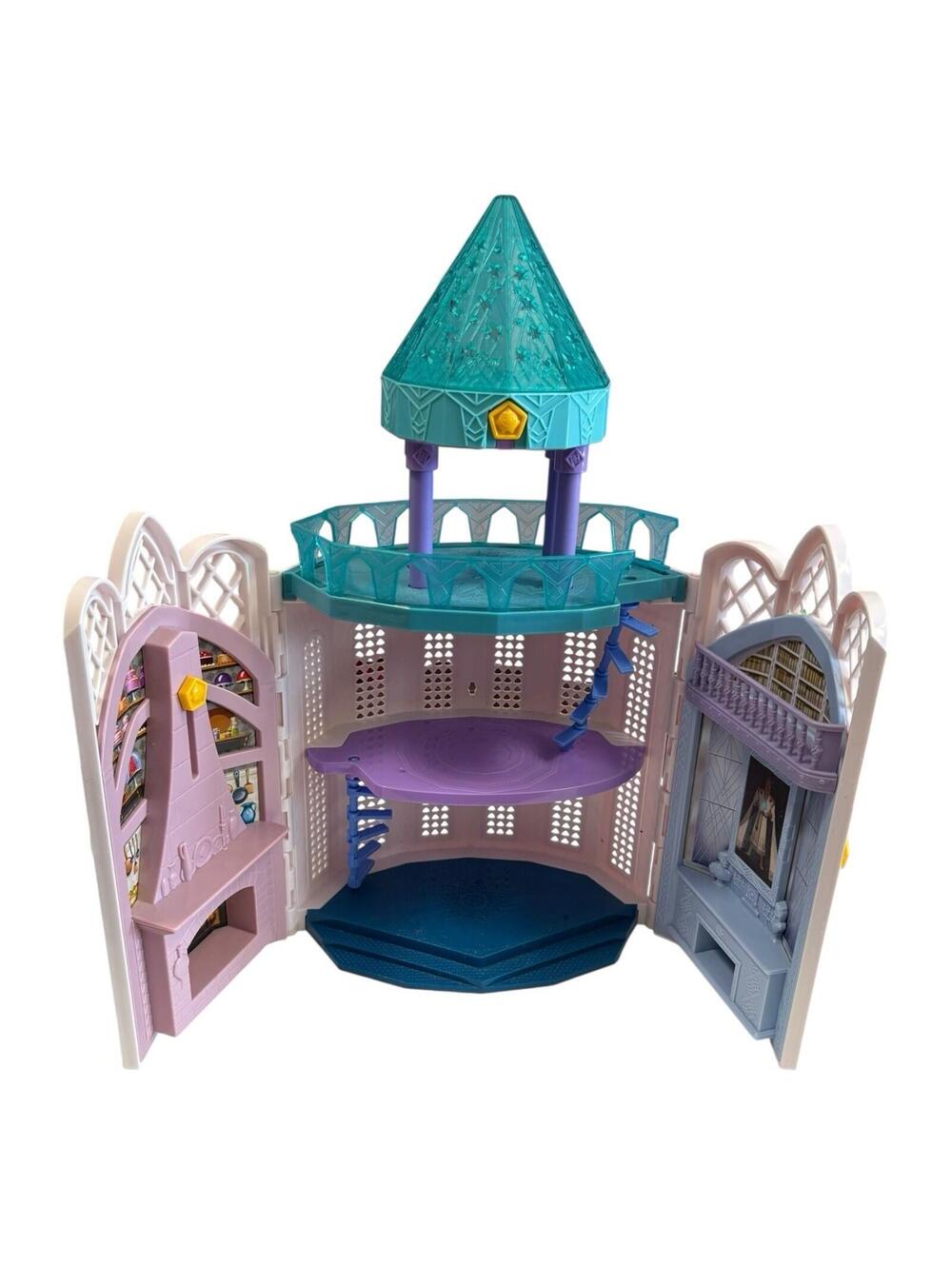 Disney Wish Rosas Castle Playset 2 Dolls Light-Up Dome Star Projections